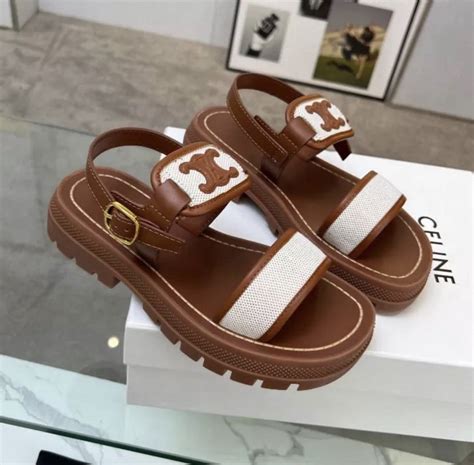 celine sandals platform|celine sandals 2021.